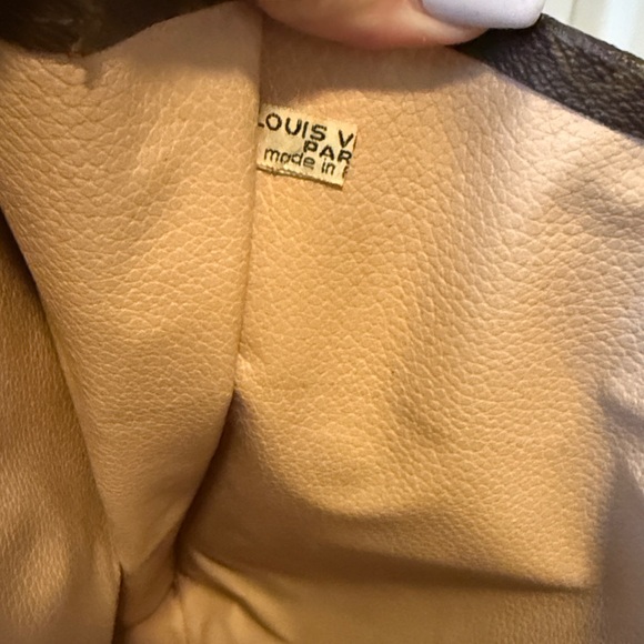 LOUIS VUITTON Monogram SAC PLAT Bag Vintage - Picture 9 of 16